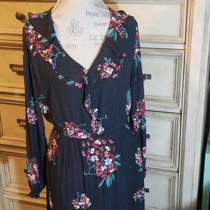 LOFT Boho Chic Floral Maxi Dress, sz M